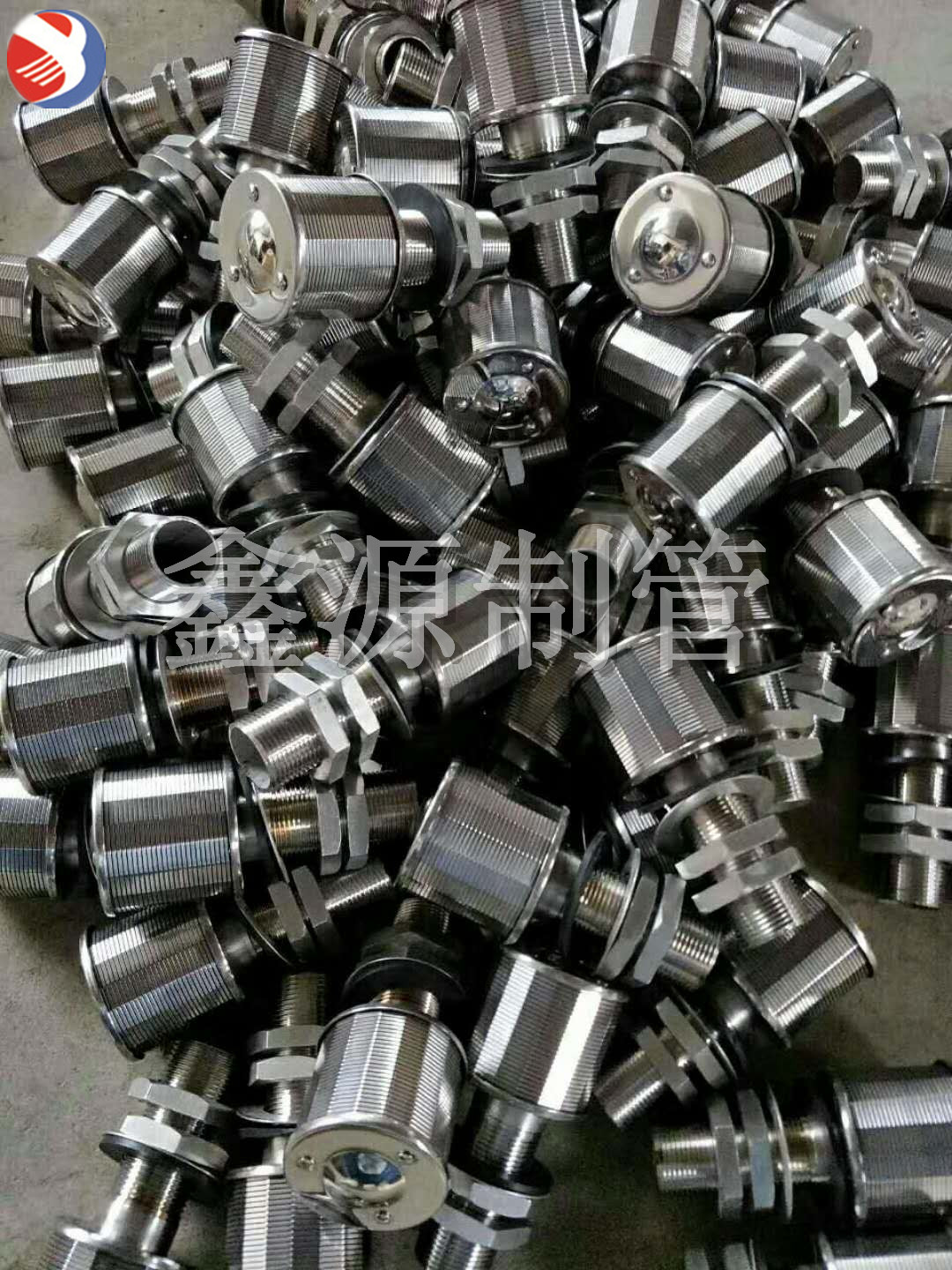 不銹鋼楔形絲繞絲纏繞濾芯水帽 地?zé)嵛菜毓嘣O(shè)備濾芯水帽 污水處理過濾設(shè)備濾芯布水器水帽