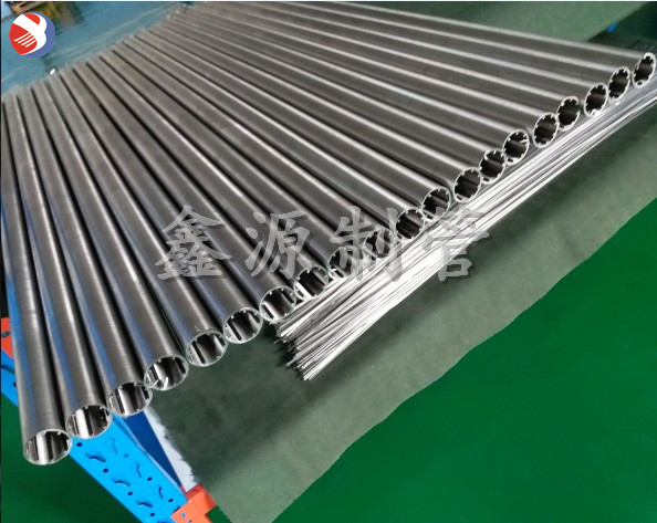 不銹鋼304楔形網礦篩網 圓形濾筒篩縫管 反卷礦篩網桶楔形絲濾芯